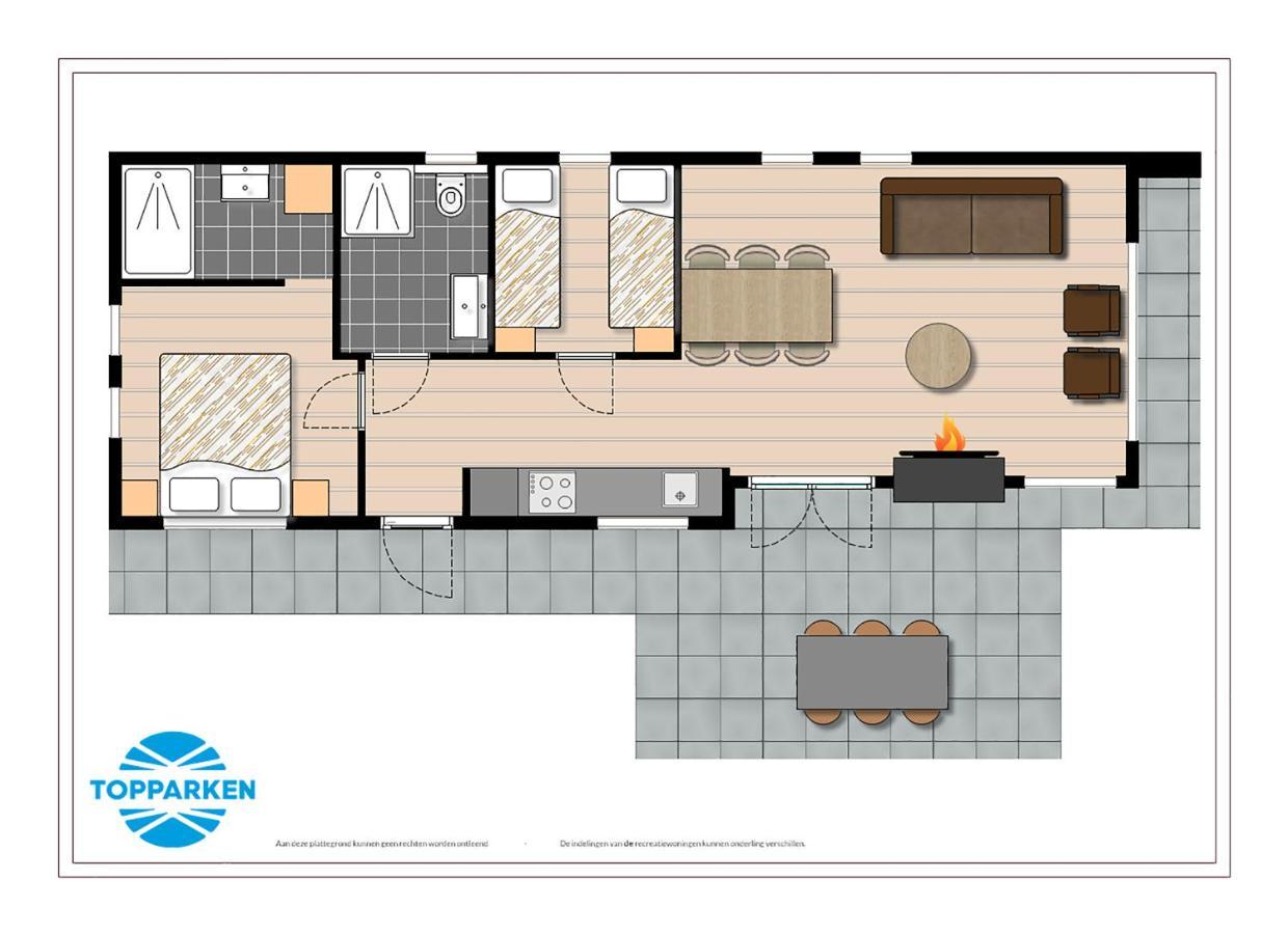 TopParken – Recreatiepark het Esmeer Aalst Kamer foto